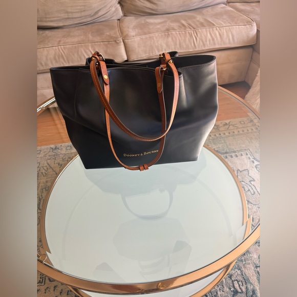 Dooney & Bourke Large City Flynn Tote Bag (navy blue) - Picture 2 of 6